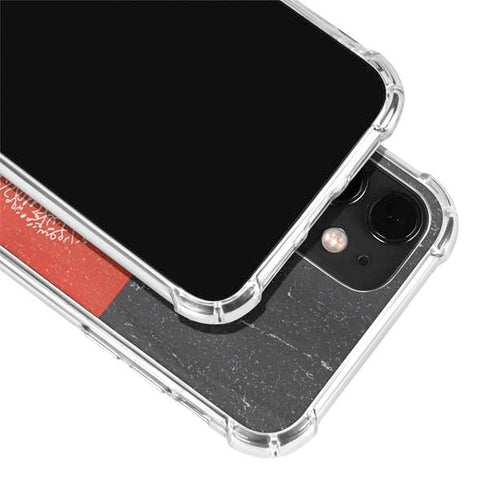 Afghanistan Flag Distressed iPhone 12 Mini Clear Case